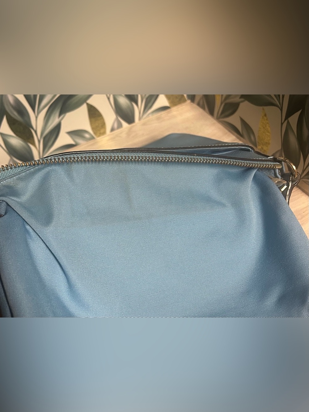 COACH East/West Pop Cornflower Blue Leather Crossbody Bag - Picture 11 of 15